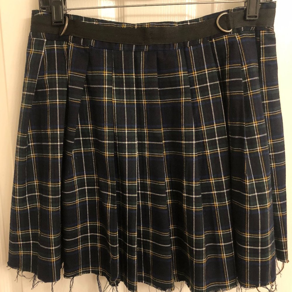 Current Mood Plaid SKirt